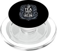 Tazza da tè decorata con scritta "I Am The Tea" PopSockets PopGrip per MagSafe