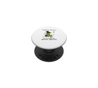 «Tazza da tè Giddyup You Flipped My Witch Switch» Halloween PopSockets PopGrip Adesivo