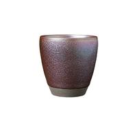 Tazza da tè in ceramica kungfu in ossidiana colorata da 150 ml, viola