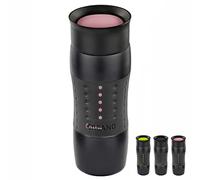 Tazza da Viaggio 420ml Caffè Termica To Go Mantiene Caldo 4 Ore Freddo 7 Ore 100% a Prova di Perdite Apertura 360º Rosa Design Isolante Portatile Regalo Perfetto