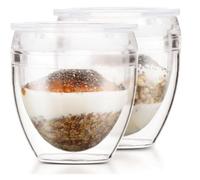 Tazza da Viaggio Bodum Pavina To Go 250 ml Doppia Parete 2 Pezzi