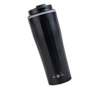 Tazza da viaggio con riscaldamento automatico, capacità 500 ml, in acciaio inox, per auto, bollitore, controllo della temperatura per viaggi su strada e uso esterno Tazza di riscaldamento elettrico