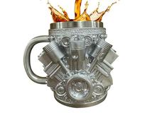 Tazza da viaggio da caffè in acciaio inox, tazza termica a prova di perdite, contenitore portatile e impermeabile per bevande calde, tazza con coperchio riutilizzabile, bottiglia termica per