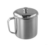 Tazza da viaggio in acciaio inox, perfetta per bevande calde e fredde in qualsiasi ambiente (9 cm (8 cm (350 ml))