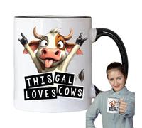 Tazza da viaggio in ceramica di , tazze da caffè di ceramica, tazza di di fattoria 350 ml, tazza di tè con latte e caffè, tazza di di fattoria, tazza di tè da cucina
