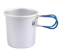 Tazza da viaggio in lega di alluminio 150ml maniglia pieghevole