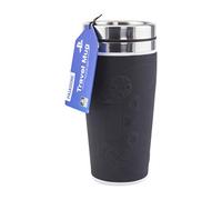 Tazza da viaggio nera Playstation Acciaio Inox, Licenza ufficiale