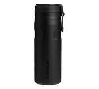 Tazza da viaggio Stanley IceFlow Twist Flip Nera Inox 470 ml
