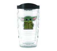 Tazza da viaggio Tervis Star Wars Mandalorian Grogu, realizzata negli USA, con isolamento a doppia parete, mantiene le bevande fredde e calde, 28