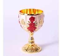 Tazza da vino da 30 ml, stile retrò, creativa, piccola, 30 ml, adatta per la casa e pratica da usare, realizzata a mano attraverso più processi, progettata per un uso duraturo con corretto (1#)