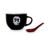 Tazza Da Zuppa In Ceramica Di Jason Voorhees Di Venerdì 13 | Contiene 24 Once