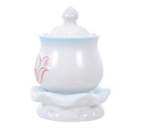 Tazza D'acqua Davanti Al Buddha Coppa Di Offerta Buddista Decorativa