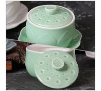 Tazza d'acqua in ceramica Buddha Temple Water Water Offrendo la tazza Tazza