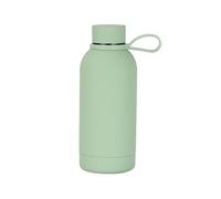Tazza d'acqua portatile per auto, anelli di sollevamento, bottiglia in acciaio inox, piccola bocca, per sport all'aria aperta, portatile, isolata, portatile, per viaggi e campeggio