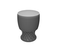 Tazza Decorativa Ciotola Design Tubi Intrecciati Arredo Casa Stampa 3D