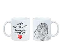 Tazza Del Cane Romagnolo, La Vita È Migliore. Art-Cane