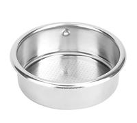 Tazza del cestello del filtro della macchina per caffè espresso da 2,3 pollici, filtro di precisione a strato singolo riutilizzabile in acciaio inossidabile Cestello del filtro a doppia dose