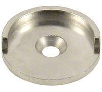 Tazza Del Custode In Acciaio Dolce Per Pentola E Magnete Contropiede - 35mm Di Diametro - Mezzo Labbro