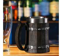 Tazza di birra in legno,