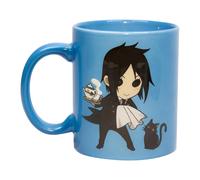 Tazza Di Black Butler | Tazza Di Caffè Chibi Sebastian E Gatto