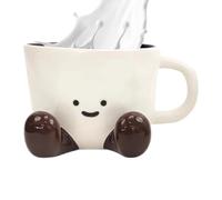 Tazza Di Caffè A Tazza In Ceramica - Latte Con Piedi, Bevute Da Tè Divertenti | Fantastico Regali Fotografia Decorazione ', Accessorio Accento Per La Casa Di Compleanno Di Natale Per Uomini A