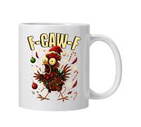 Tazza Di Caffè Con Design Di Gallina | 350ml Ceramica Novità | Tazze Di Caffè E Tè Con Umorismo - Per Casa Ufficio Vacanze Compleanno Natale Vino Uomini Amici Famiglia Colleghi