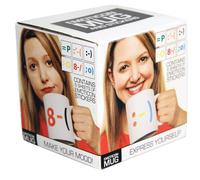 Tazza Di Caffè Con Emoticon E Adesivi
