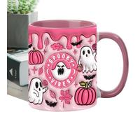 Tazza Di Caffè Di Halloween | 400 Ml Di Tazza Di Ceramica Di Halloween Con Manico | Coppa Divertente Come Oggetti Di Scena Di Una Macchina Fotografica, Bere Tazze Per Caffè, Tè O Cioccolata Calda A Ca