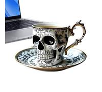 Tazza di caffè - tazza da bere per uomini e collezione personale | Tazze di bevande spettrali con materiale in ceramica durabile, grande maniglia comoda, ideale per il weekend di routine mattut