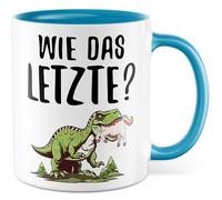 Tazza di dinosauro regalo come l'ultimo?, Tazza da caffè Dino Unicorno Meme Umorismo Sarcasmo collega Figlia Idea Regalo Ufficio Ragazza Tazza Caffè