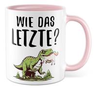 Tazza di dinosauro regalo come l'ultimo?, Tazza da caffè Dino Unicorno Meme Umorismo Sarcasmo collega Figlia Idea Regalo Ufficio Ragazza Tazza Caffè