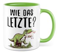 Tazza di dinosauro regalo come l'ultimo?, Tazza da caffè Dino Unicorno Meme Umorismo Sarcasmo collega Figlia Idea Regalo Ufficio Ragazza Tazza Caffè