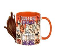 Tazza Di Halloween | 11.8 Oz Tazza Divertente in Ceramica - Accessorio Cucina Festivo In Ceramica Per Appassionati Casa E Feste Autunnali