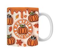 Tazza Di Halloween In Ceramica Con Motivo Fantasma E | 340 Ml Tazza Di Caffè Come Tazza Di Consumo Di Alcol Per Halloween E Natale | Tazze In Ceramica Per Accessori Per Festa E
