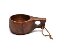 Tazza di latte fatta a mano delle tazze di caffè di legno portatili della Finlandia Kuksa 210ML