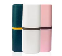 Tazza Di Lavaggio 3 Pezzi, Tazza Per Spazzolino Da Viaggio, Porta Dentifricio In Plastica Per Spazzolino Da Denti, Tazza Per Dentifricio Portatile Per Viaggi D'Affari, Casa, Scuola