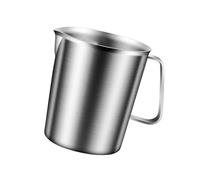 Tazza di misurazione per cottura in acciaio inossidabile 304 ad alta capacità con scala precisa per la cucina graduata Becher con manico Scala di misurazione accurata del liquido