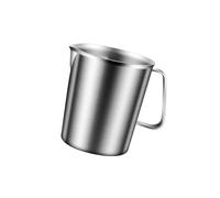 Tazza di misurazione per cottura in acciaio inossidabile 304 ad alta capacità con scala precisa per la cucina graduata Becher con manico Scala di misurazione accurata del liquido