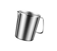 Tazza di misurazione per cottura in acciaio inossidabile 304 ad alta capacità con scala precisa per la cucina graduata Becher con manico Tazza di misurazione da cucina resistente alla corrosione