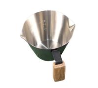 Tazza di misurazione portatile a doppio beccuccio che offre una doppia scala, adatta per cucinare e bere attrezzature per la produzione di birra casalinga