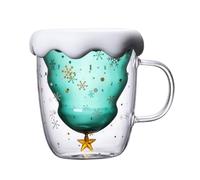 Tazza di Natale Bicchieri a Doppia parete,Tazze Dolci di Natale,Tazza di Natale Personalizzata Estetica Amici Natale Becca,Bicchieri da Caffè, Regali di Natale Divertenti per Ragazze Uomini