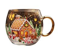 Tazza di Natale, tazza da caffè per le vacanze, tazza da tè divertente, design decorativo dipinto, per grandi viaggi invernali, bar, feste, casa, matrimonio, compleanno, calza della Befana, uso di