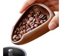 Tazza di peso del chicco di caffè,Ciotole di legno per pesare chicchi di caffè - Accessorio per il tè, vassoio di visualizzazione campione, vassoio per degustazione caffè per negozi di tè con latte