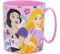 Tazza di plastica Disney Principesse 390 ml - rosa