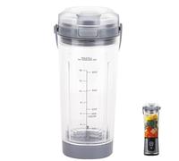 Tazza di ricambio con coperchio per frullatore portatile Ninja Blast serie BC100 e BC151: accessori per frullatore da 510 ml, parte compatibile con frullatore Ninja Blast (grigio)