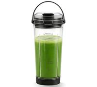 Tazza di Ricambio con Coperchio per Ninja Blast Frullatore Portatile BC151EUBK BC151UKEM BC151UKEUGV BC151AQ BC151EUNV BC151UKNV BC151BK, Blender Cup Compatibile con Ninja Blast serie BC100 e BC151