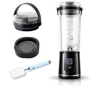 Tazza di ricambio per frullatore Ninja da 530 ml, con coperchio e maniglia | Compatibile con frullatore portatile Ninja Blast serie BC100 e BC151, include tappo inferiore e coperchio lama (510 g)