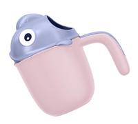 Tazza di risciacquo da bagno per bambini, 11x15, 7 cm tazza da bagno a forma di pesce pagliaccio per sciacquare i capelli per bambini doccia