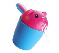 Tazza di risciacquo per bambini, tazza di risciacquo per il bagno, versatore di acqua da bagno, cascata di risciacquo con manico ergonomico - Lavare i capelli tazza shampoo Scoop irrigatore bagno ea
