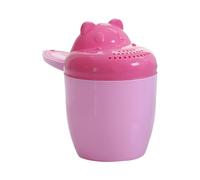 Tazza di risciacquo per il bagno del bambino, versatore d'acqua per il bagno dei bambini, bicchiere versatore spesso con design divertente e sicuro per il lavaggio dei capelli per bambini e bambine